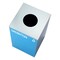Alpine Industries Square Recycling Bin, 29 Gallons, Blue Can, Circle Opening Lid, for Cans/Bottles ALP4450-KIT-BLU-C-CB - alternate 9
